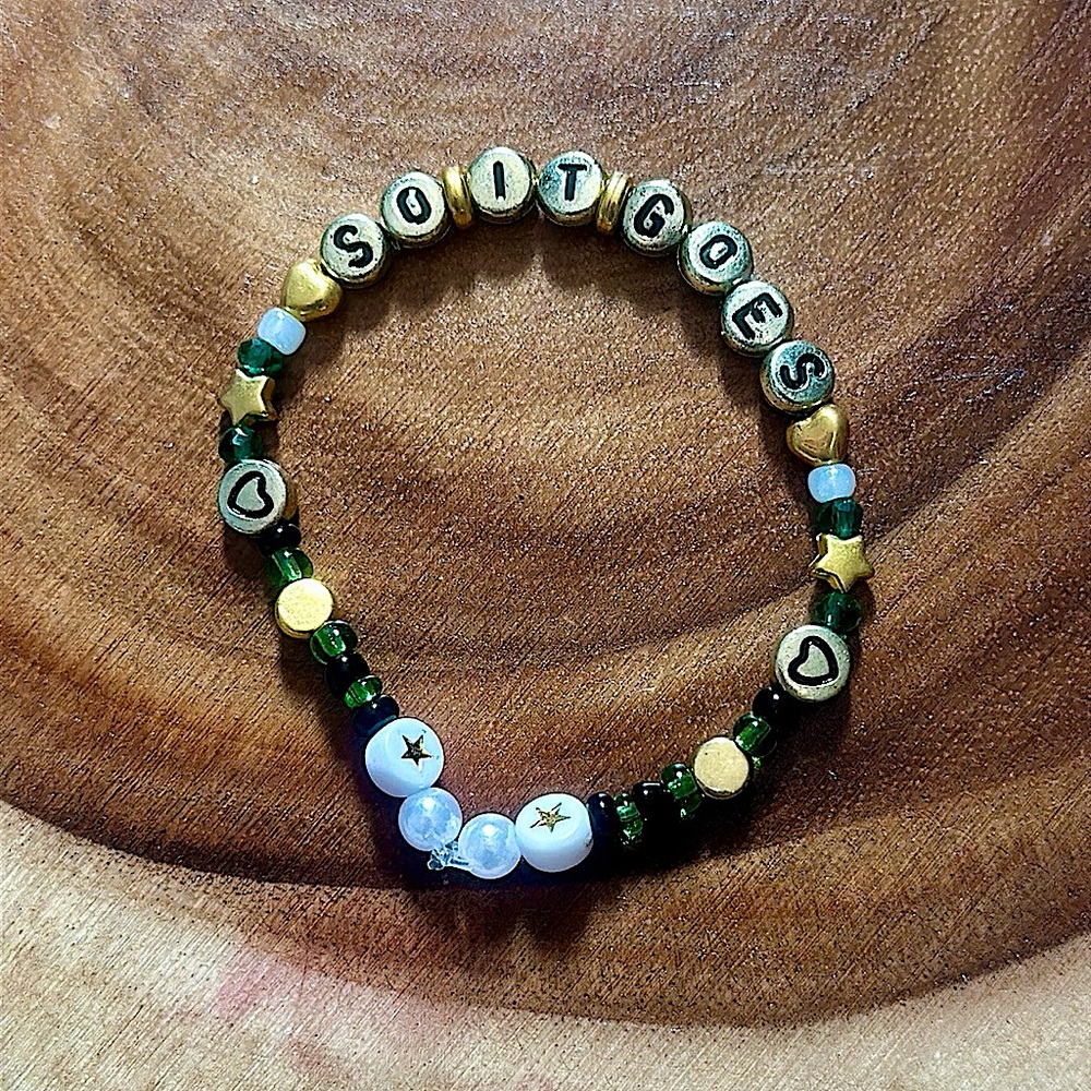5 for $20 Taylor Swift Handmade Friendship Beaded Bracelet
“So It Goes”
